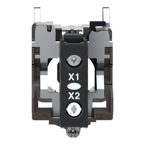 Picture of Light block with body fixing collar, Harmony XB4, metal, for BA9s bulb, lt 250V
