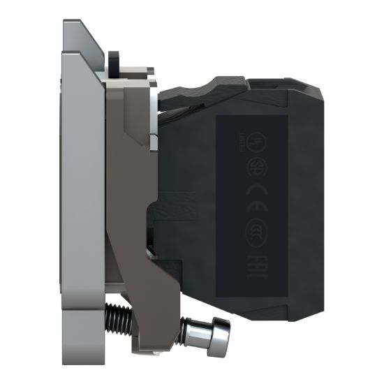 Picture of Light block with body fixing collar, Harmony XB4, metal, for BA9s bulb, lt 250V