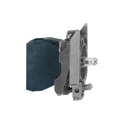 Picture of Light block with body fixing collar, Harmony XB4, metal, red, integral LED, 230â€¦240V AC