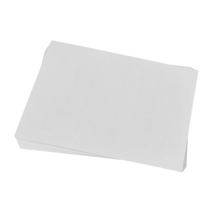 Picture of Adhesive labels, SpaceLogic, letter-size blank printable, 100 sheets, 16 labels per sheet