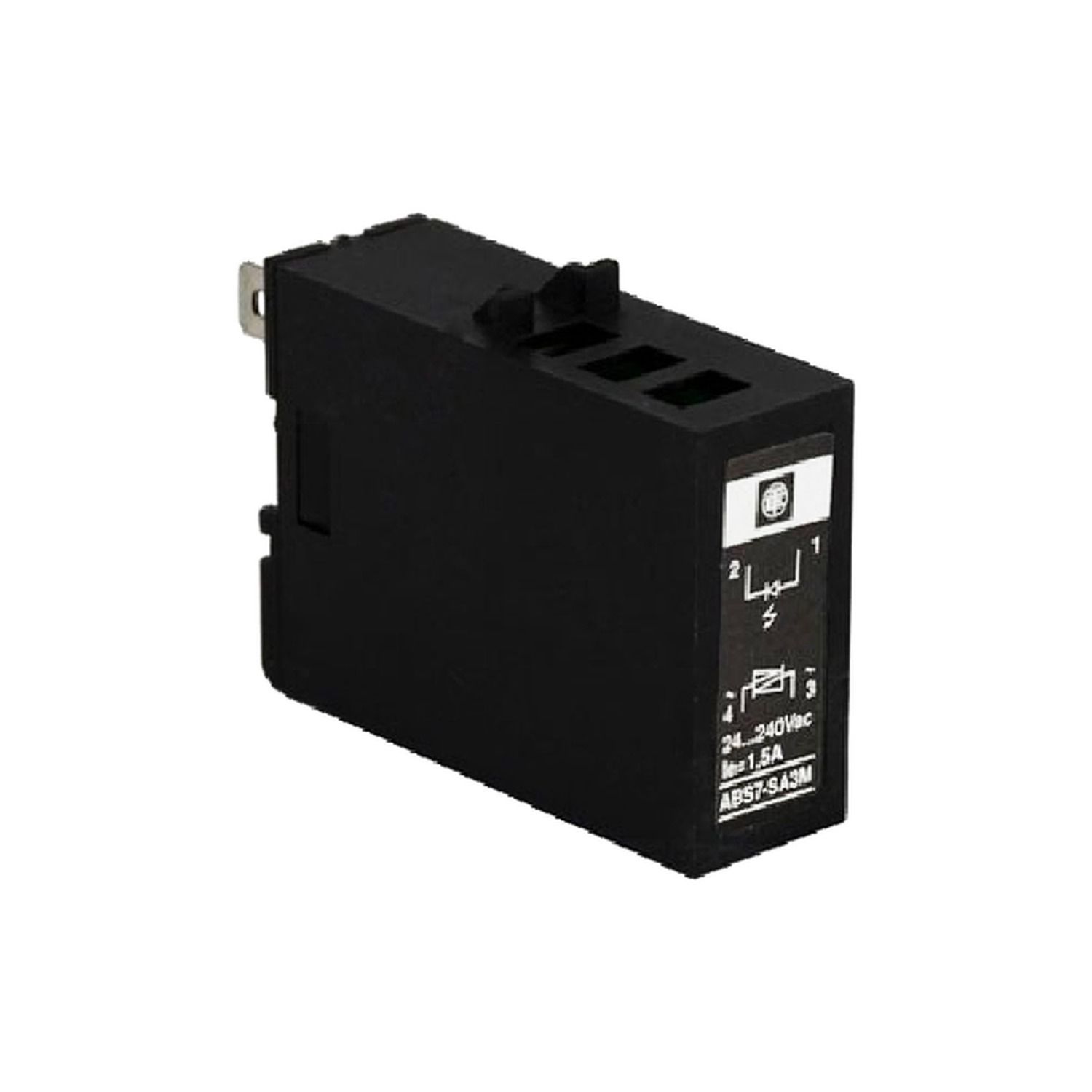 Picture of plug-in solid state relay - 12.5 mm - output - 24..240 V AC - 2 A