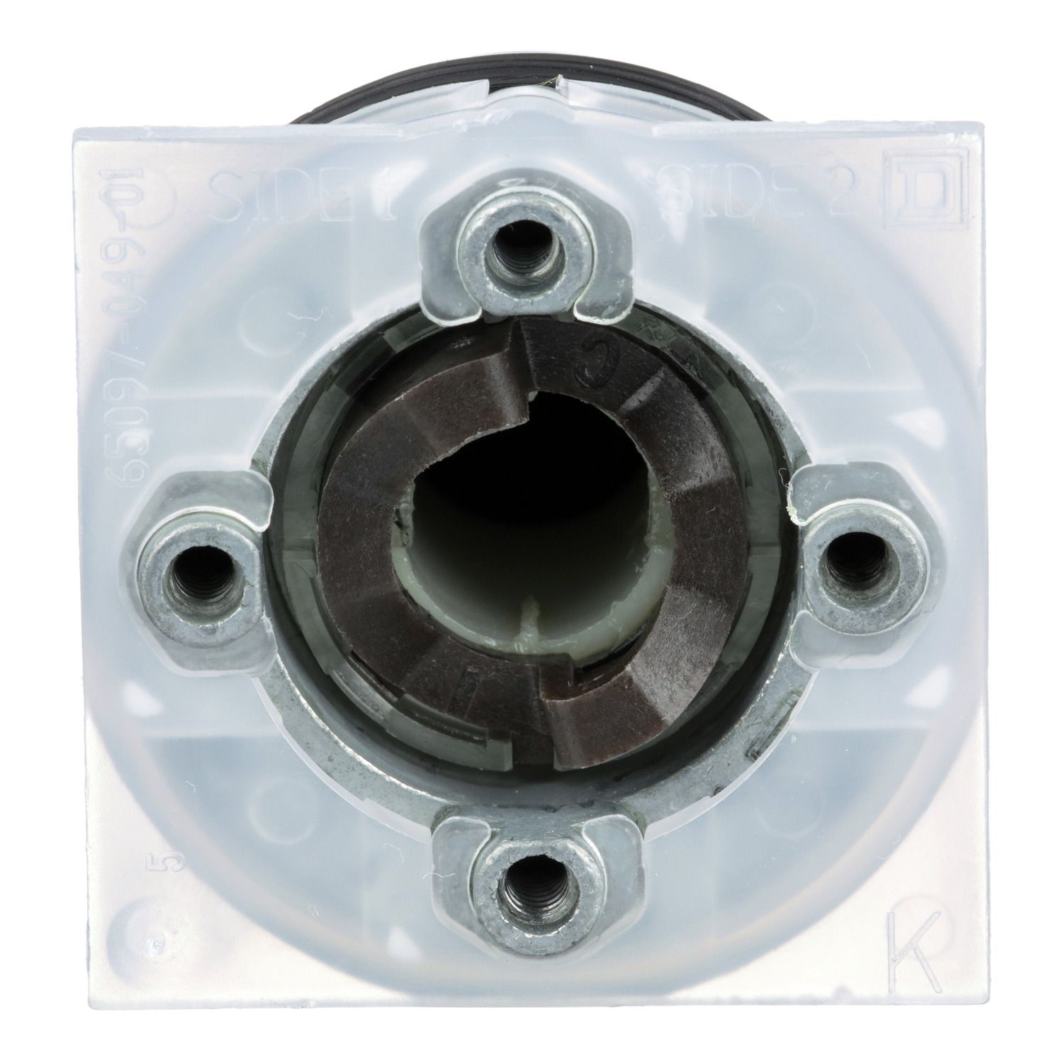 Picture of Head for selector switch, Harmony 9001K, metal, standard handle, black, 30mm, 3 positions, stay put, Cam C