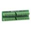 Picture of connector, Modicon STB, HE10, for 16 output module STBDDO3705 to ABE7 base