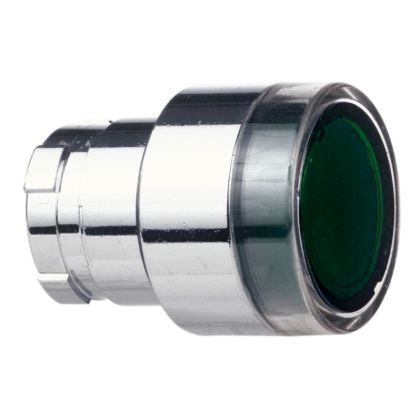 Picture of illuminated pushbutton head - Ø 22 - green