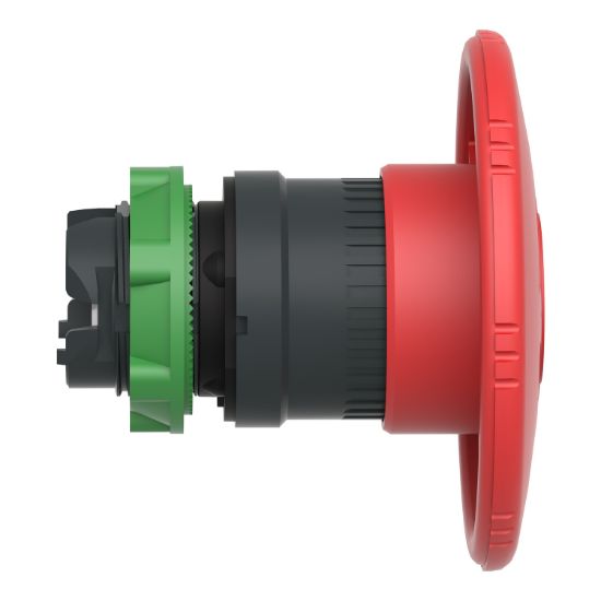 Picture of Emergency stop head, Harmony XB5, switching off, plastic, red mushroom 60mm, 22mm, trigger latching turn to release