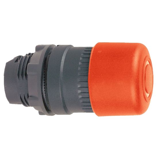 Picture of red Ø30 Emergency switching off pushbutton head Ø22 trigger - latching push-pull