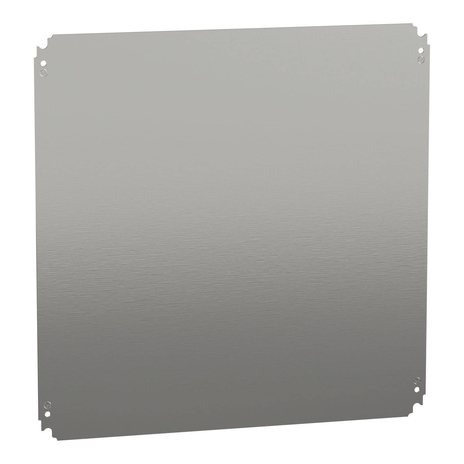 Picture of Plain mounting plate H600xW600mm made of galvanised sheet steel