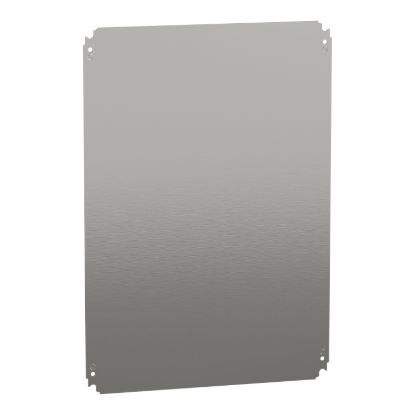 Picture of Plain mounting plate H700xW500mm made of galvanised sheet steel