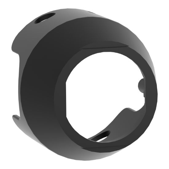 Picture of Padlockable guard for mushroom head 40mm, Harmony XB4, metal, black