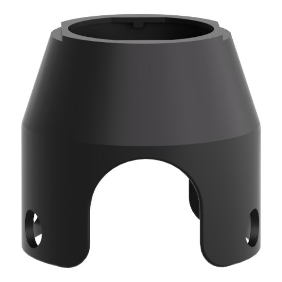 Picture of Padlockable guard for mushroom head 40mm, Harmony XB4, metal, black