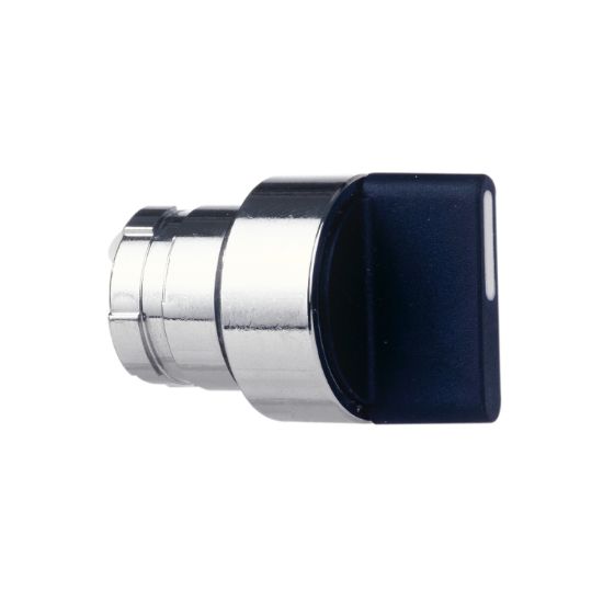 Picture of selector switch head - 3 positions ø 22 - black