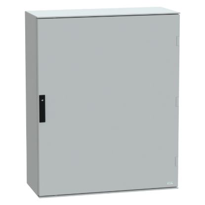 Picture of Wall mounted polyester enclosure, Thalassa, Thalassa PLM, plain door, 1056x852x350mm, IP66, IK10, RAL 7035