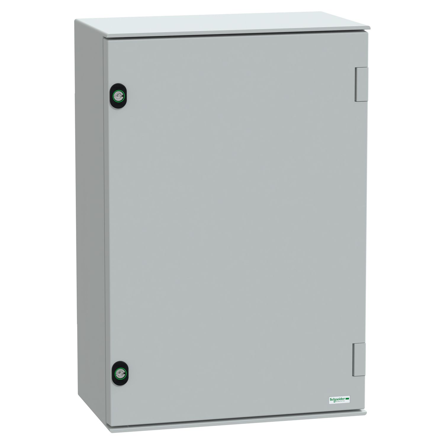 Picture of Wall mounted polyester enclosure, Thalassa, Thalassa PLM, plain door, 647x436x250mm, IP66, IK10, RAL 7035
