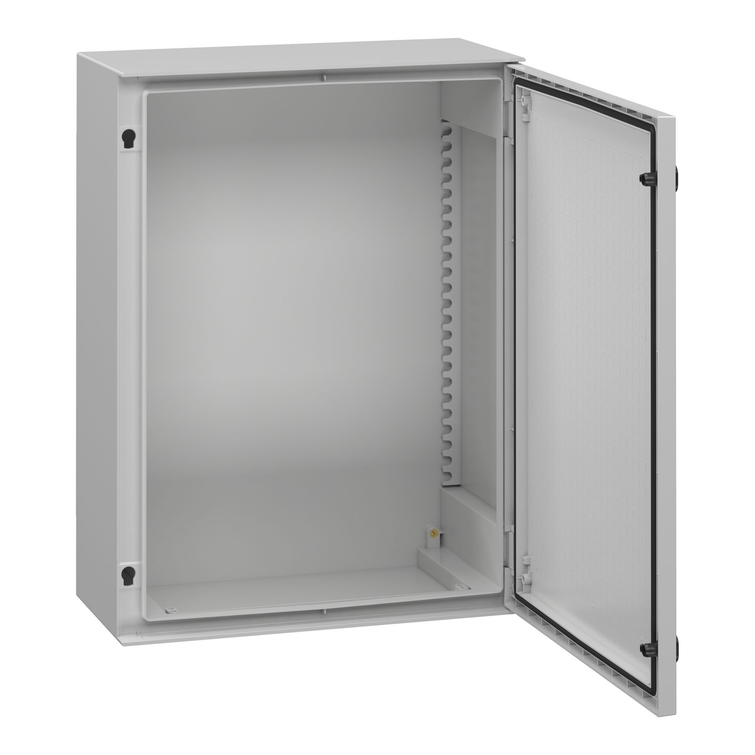 Picture of Wall mounted polyester enclosure, Thalassa, Thalassa PLM, plain door, 847x636x300mm, IP66, IK10, RAL 7035