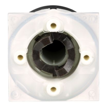 Picture of Selector switch head, Harmony 9001SK, plastic, standard handle, black, 30mm, 3 positions, Cam C, stay put