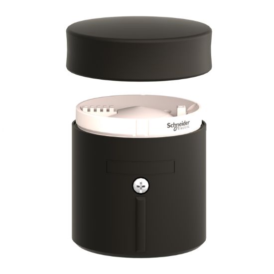 Picture of Base unit with cover, Harmony XVB, side cable entry, plastic, black, 70mm, AS-Interface connection