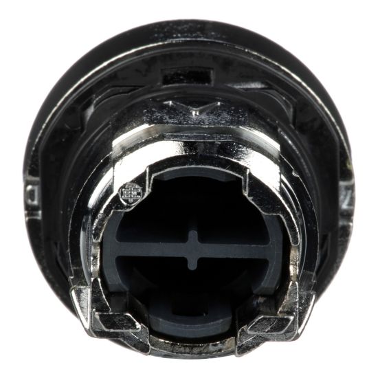 Picture of Push button head, Harmony XB4, metal, flush, green, 22mm, spring return, unmarked