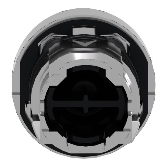 Picture of Push button head, Harmony XB4, metal, flush, white, 22mm, spring return, marked UP ARROW