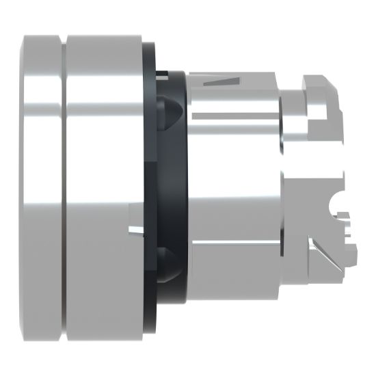 Picture of Head for non illuminated push button, Harmony XB4, metal, recessed, green, 22mm, spring return, unmarked