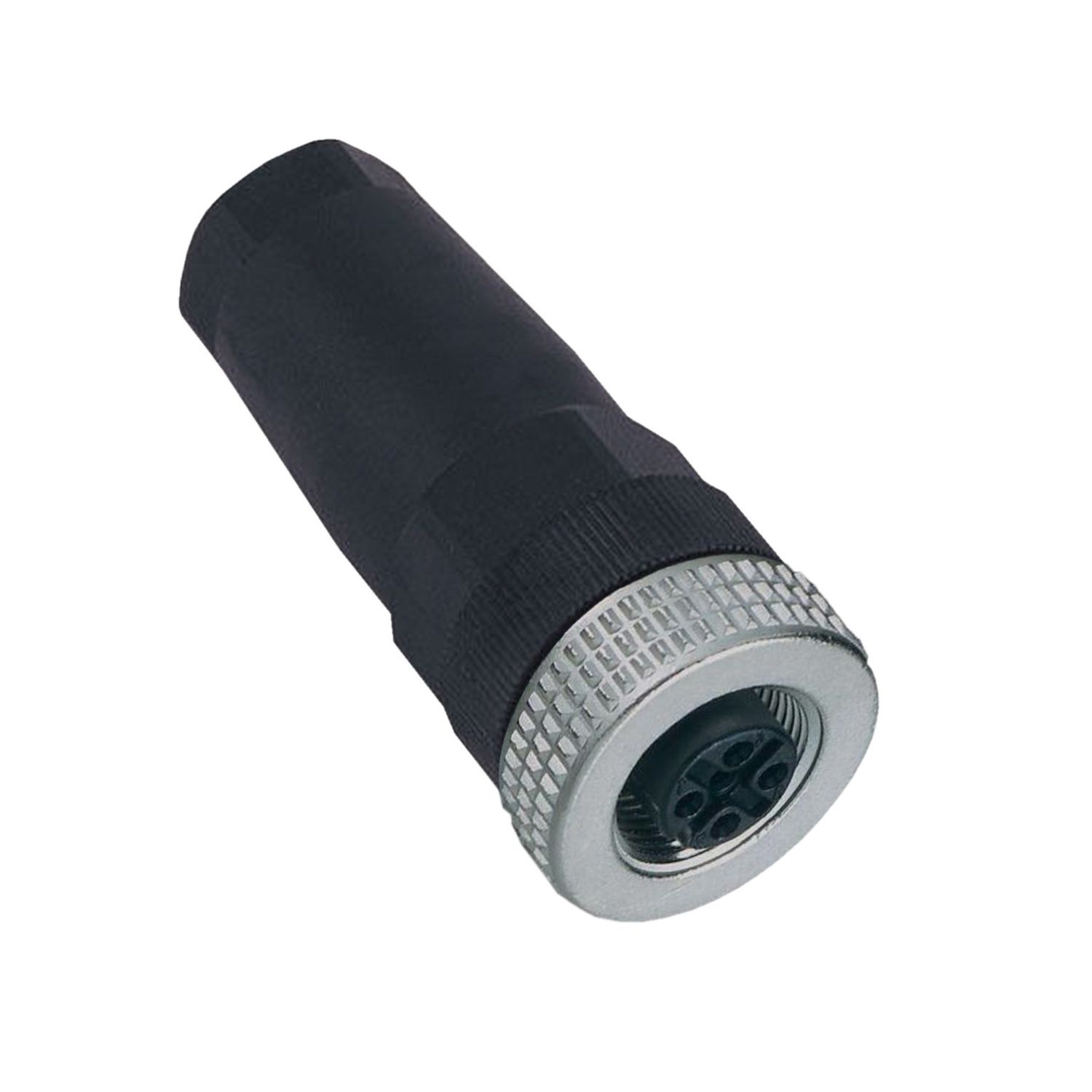 Picture of female, M12, 5-pin, connector - A encoding - CANopen bus