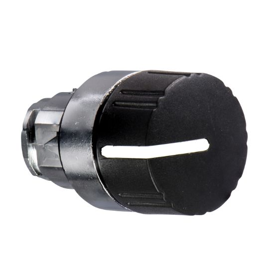 Picture of Head for selector switch, Harmony XB4, black 22mm 3 position stay put