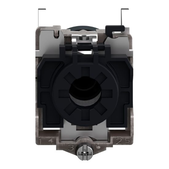 Picture of Potentiometer head, Harmony XB4, metal,black, 22mm, for use with 6mm shaft