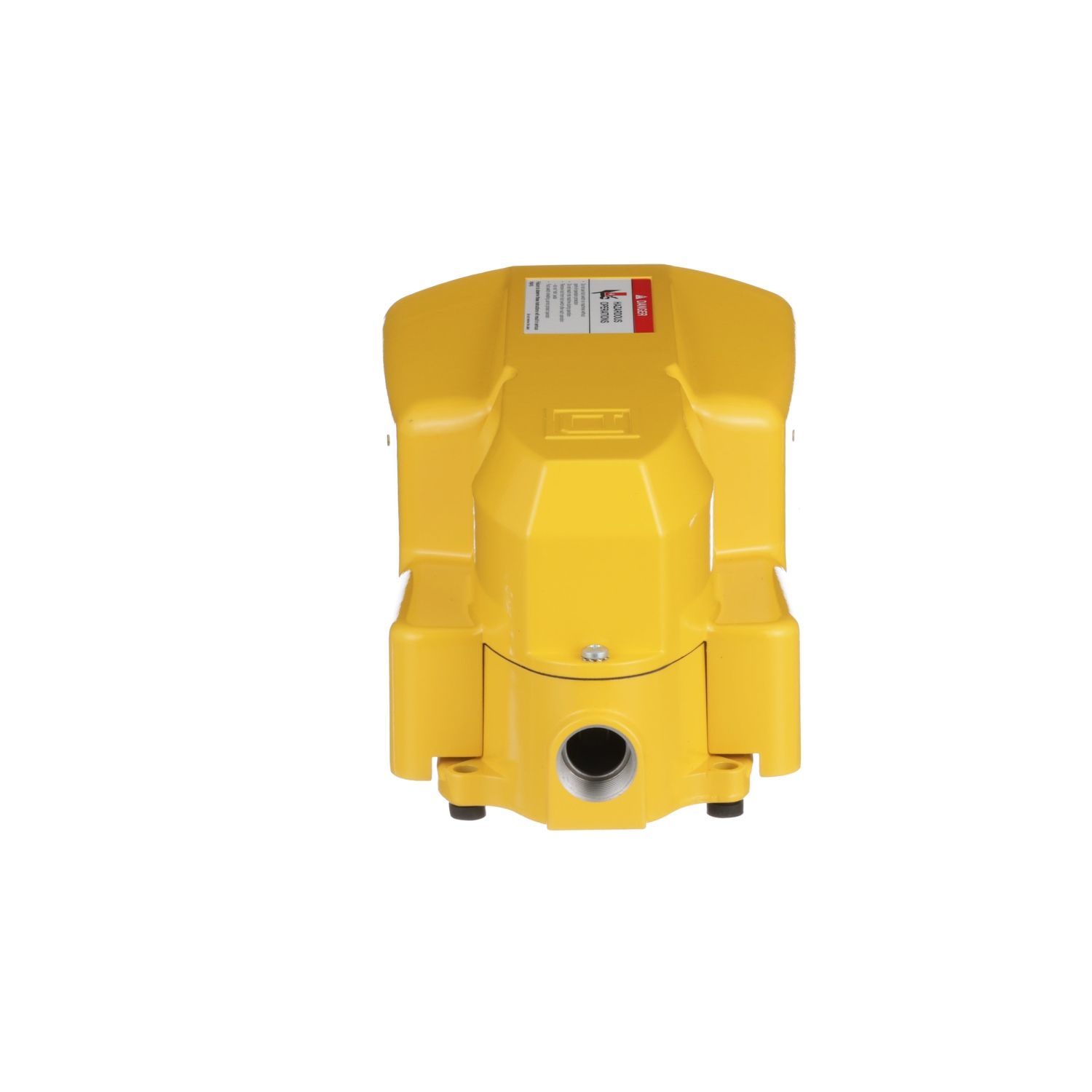 Picture of Foot Switch, Harmony 9002AW, industrial, oversized pedal and safety and side shields, SPDT contact, NEMA 4, 13, two stage, 5A at 600V AC