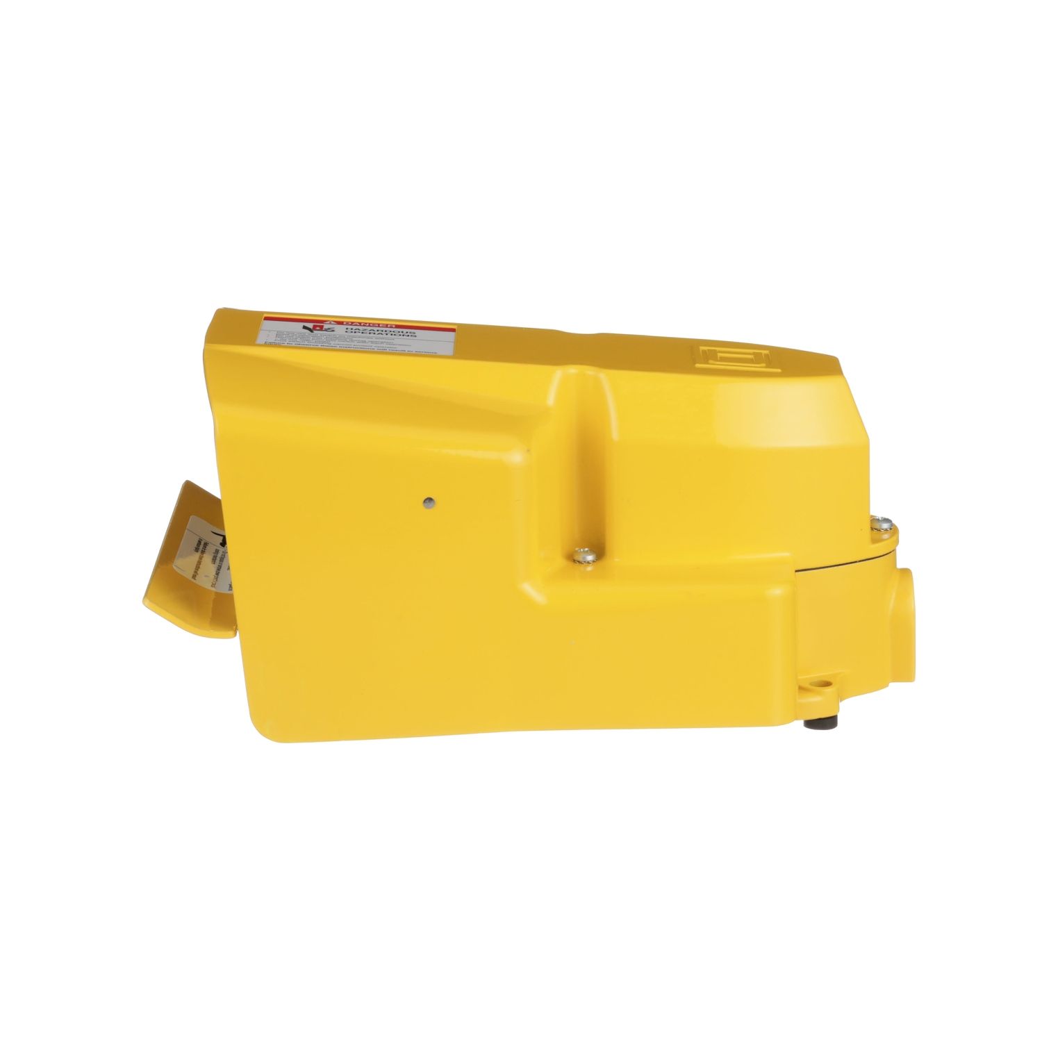 Picture of Foot Switch, Harmony 9002AW, industrial, oversized pedal and safety and side shields, SPDT contact, NEMA 4, 13, two stage, 5A at 600V AC