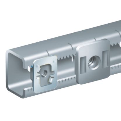 Picture of Quarter-turn sliding nut - M6. Supply: 10 units