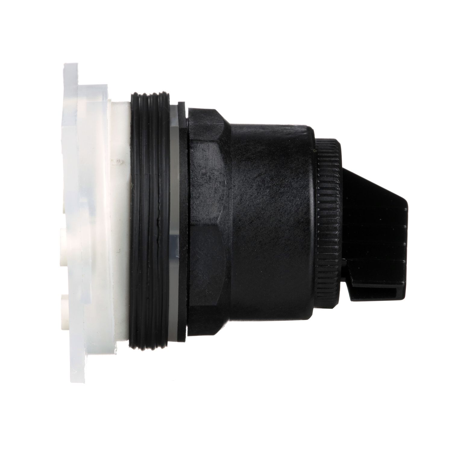 Picture of Head for selector switch, Harmony 9001SK, plastic, standard handle, black, 30mm, 2 positions, stay put