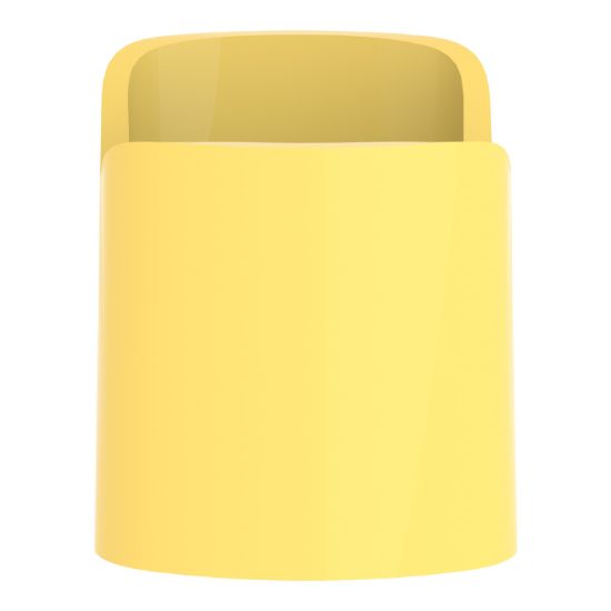 Picture of Narrow flange guard for 40mm Emergency stop, Harmony XB4, plastic, yellow