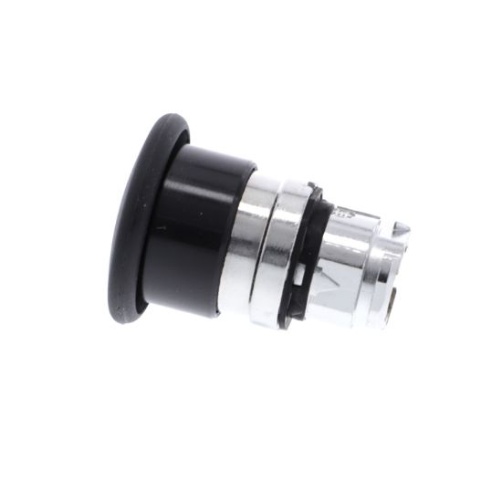 Picture of Head for non illuminated pushbutton, Harmony XB4, mushroom 40mm, metal, black, 22mm, spring return