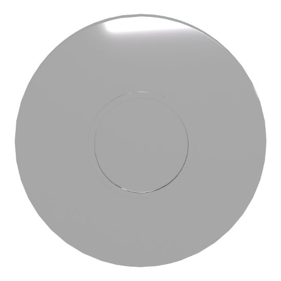 Picture of Blanking plug, Harmony XB4, round, metal, chromium plated, 22mm