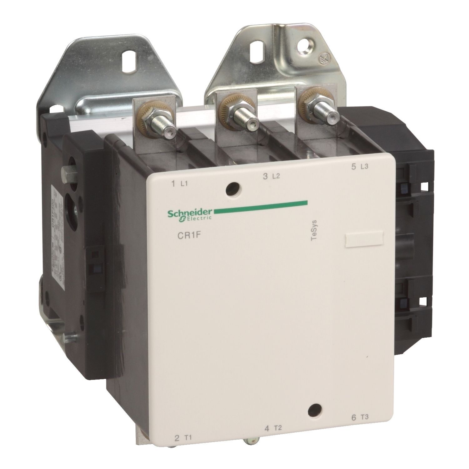 Picture of Magnetic latching contactor,TeSys F,3P(3NO),AC-3 <=440V 500A,110V DC coil