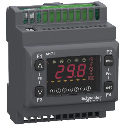 Picture of Modicon M171 Optimized Display 22 I/Os, Modbus, 2 SSR