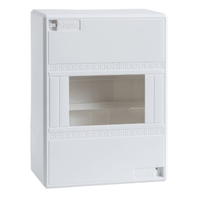Picture of mini Opale surface enclosure - IP 30 - 1 x 2 modules - without door