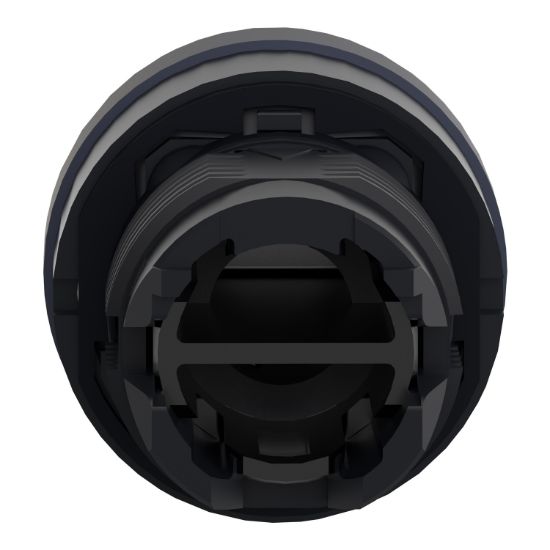 Picture of Toggle switch head, Harmony XB5, plastic, black, 22mm, 2 positions, stay put