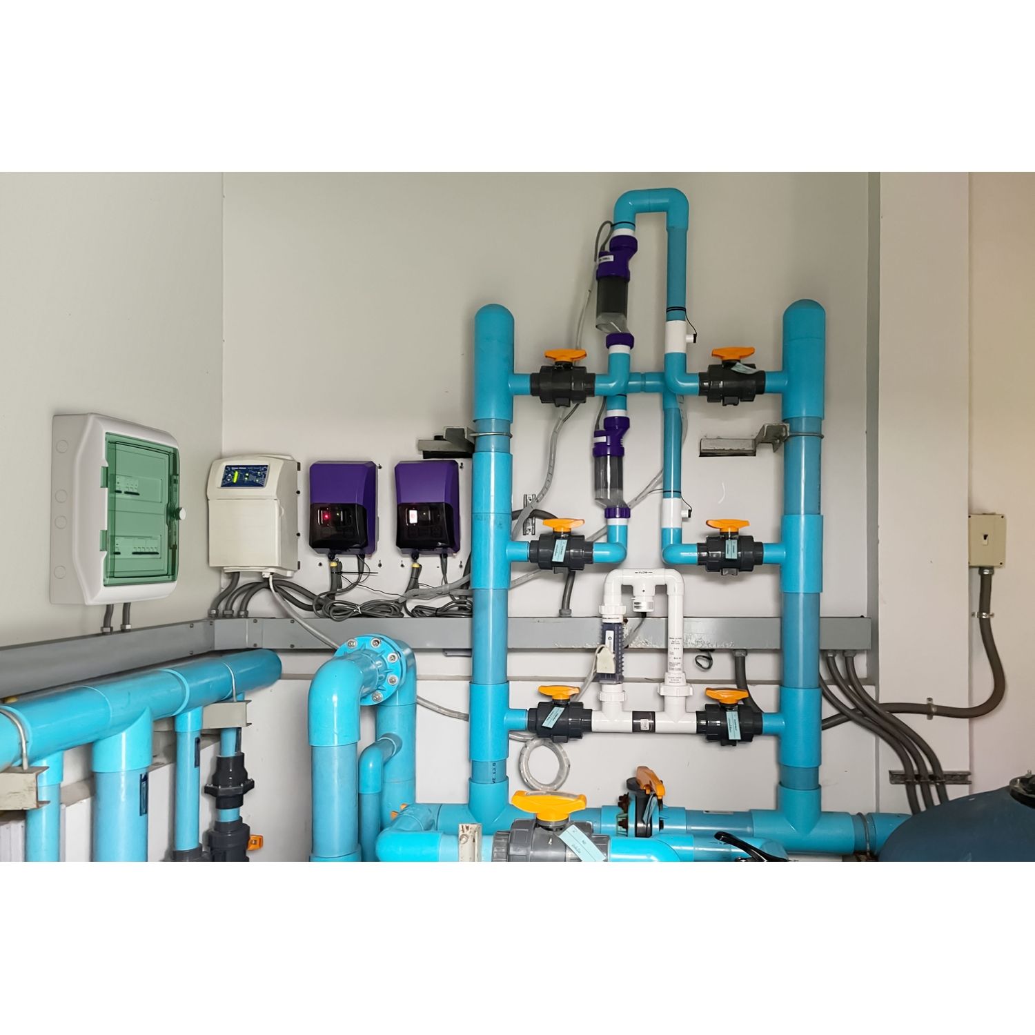 Picture of Enclosure for modular device, Mureva Enclosure, 3x12 modules, earth terminal block