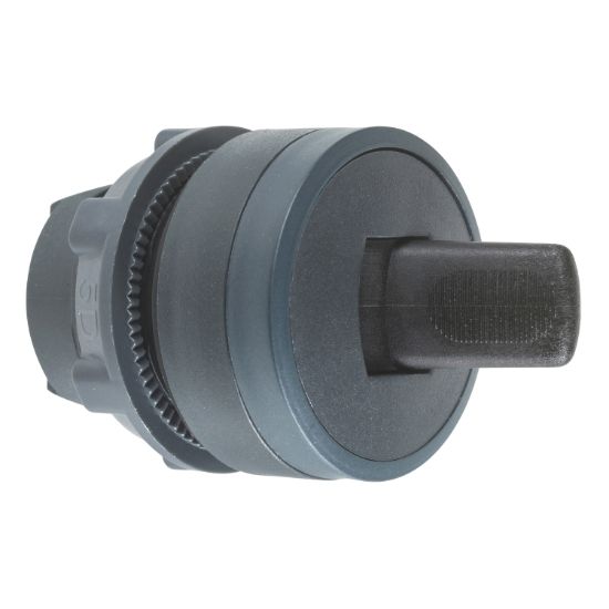 Picture of Head for selector switch, Harmony XB5, black Ø22 mm 2 position spring return