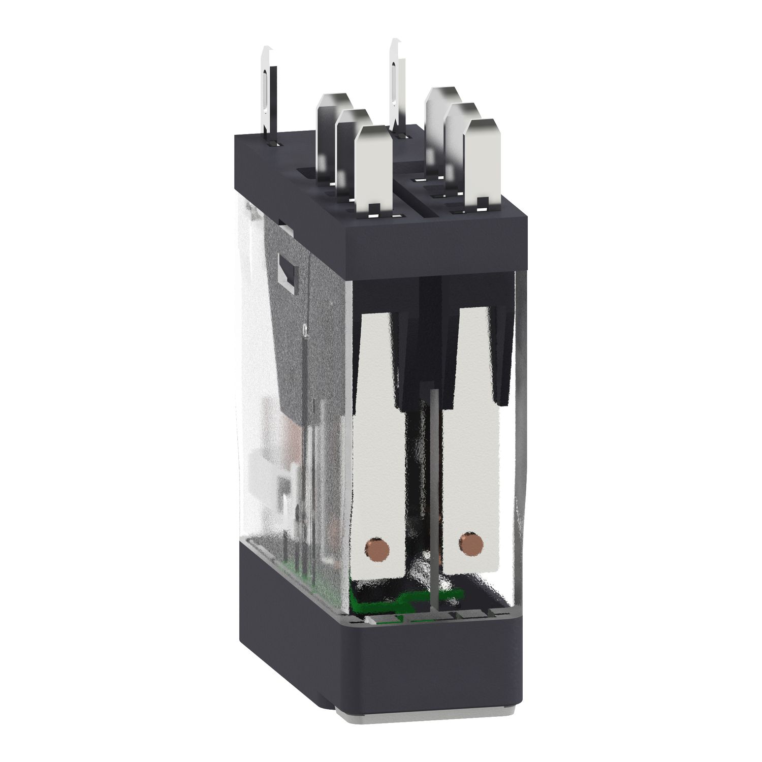 Picture of Interface plug in relay, Harmony Electromechanical Relays, 5A, 2CO, with LED, 48V AC