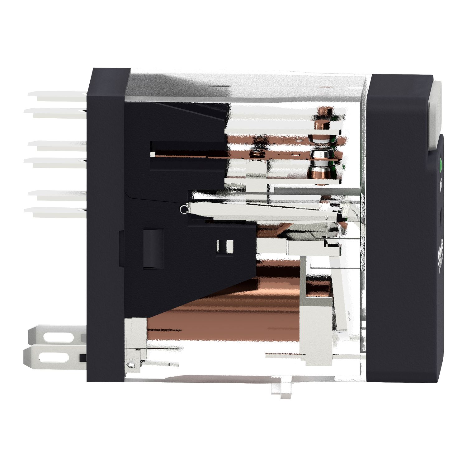 Picture of Interface plug in relay, Harmony Electromechanical Relays, 5A, 2CO, with LED, 24V DC