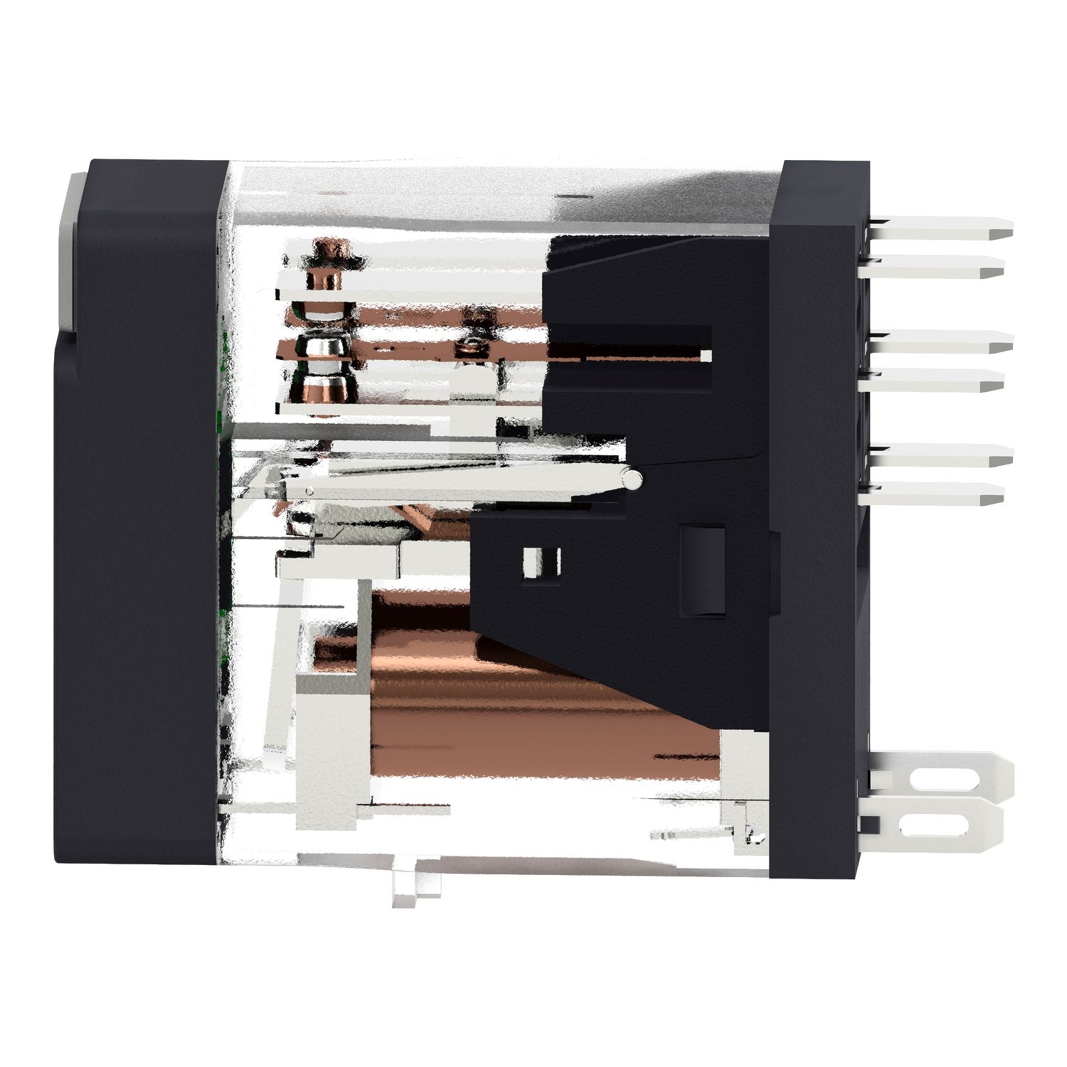 Picture of Interface plug in relay, Harmony Electromechanical Relays, 5A, 2CO, with LED, 24V DC
