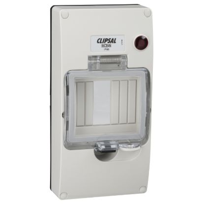 Picture of Mounting Cover Kit, Clipsal - 56 Series, 4 Module, with 240/415V Neon
