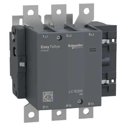 Picture of Contactor,Easy TeSys Control,LC1E,3P(3NO),AC-3,<=440V,200A,415V AC coil