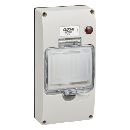 Picture of Mounting Cover Kit, Clipsal - 56 Series, 4 Module, with 240/415V Neon, Protective Membrane