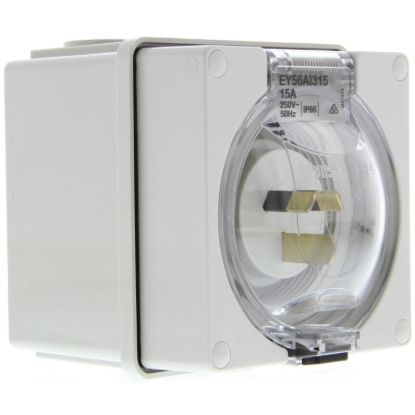Picture of Appliance Inlet, Easy56, 15A, 250V