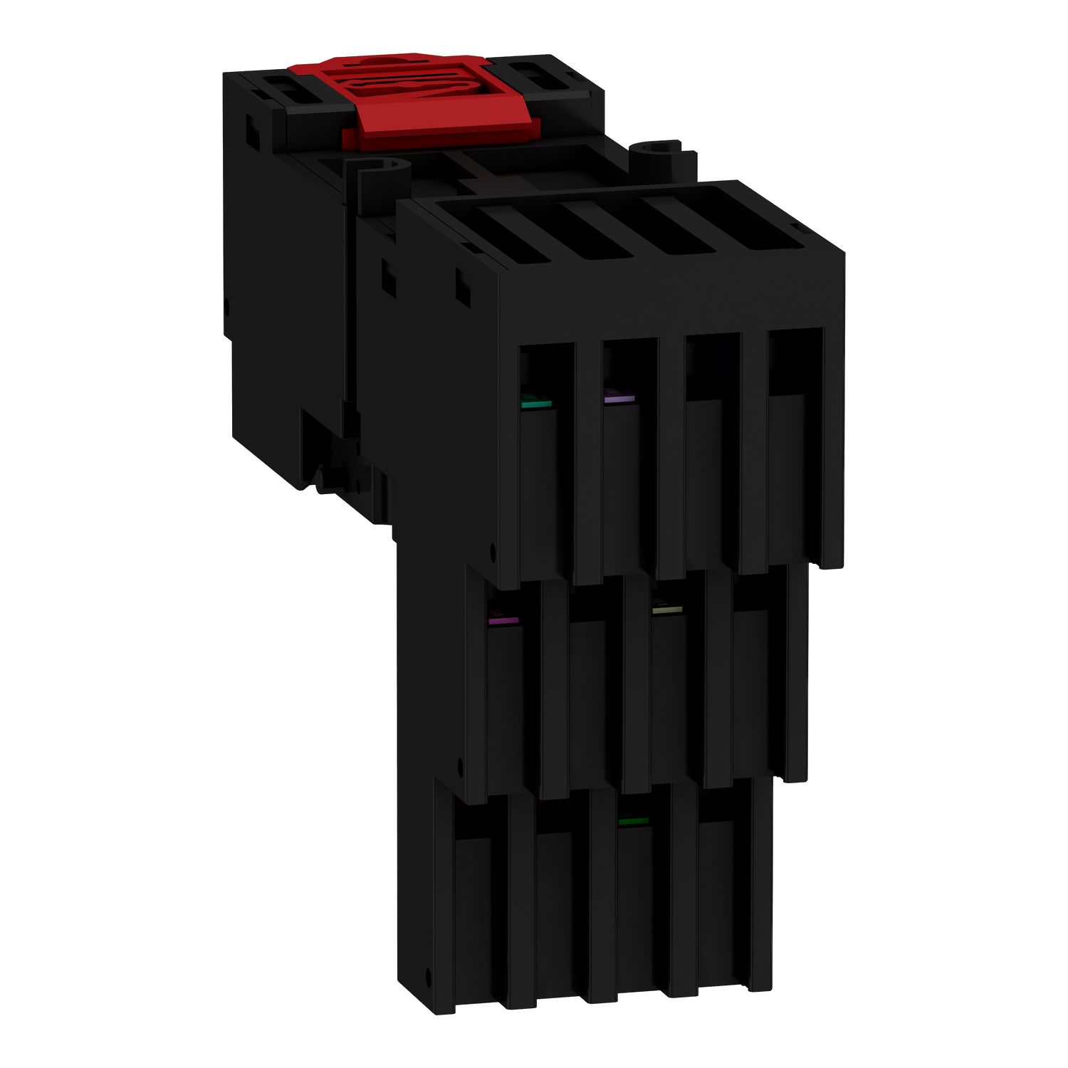Picture of Socket for RXM2 RXM4 relays, Harmony Timer Relays, screw connectors, separate contact