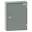 Picture of MD Isobar standard distribution board, Acti9, 24 poles, 160A main switch, 18mm, IP56, grey