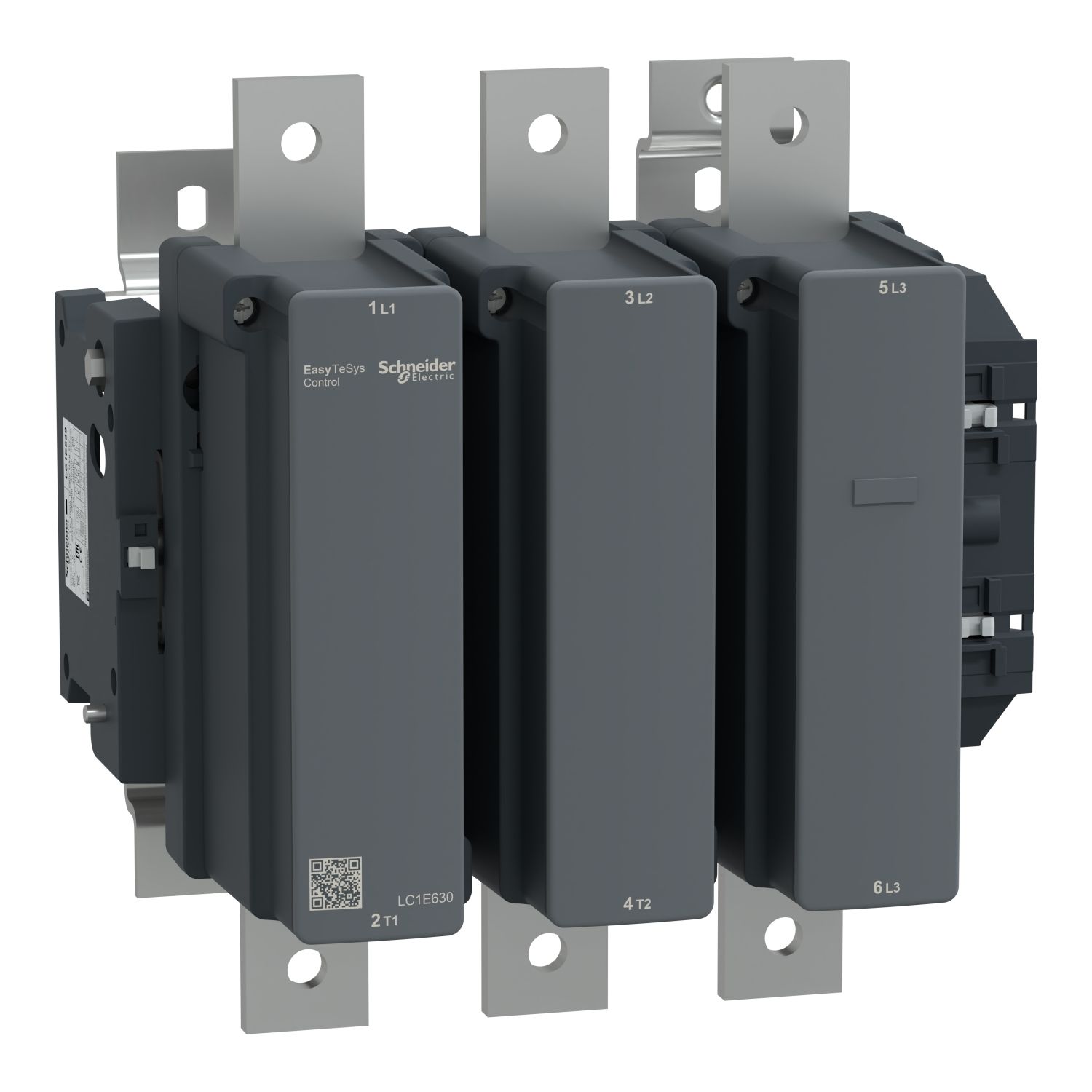 Picture of Contactor,Easy TeSys Control,LC1E,3P(3NO),AC-3,<=440V,630A,110V AC coil