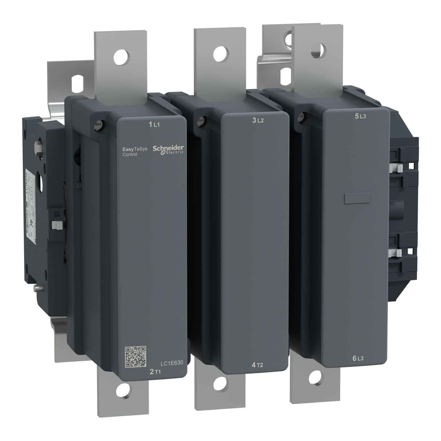 Picture of Contactor,Easy TeSys Control,LC1E,3P(3NO),AC-3,<=440V,630A,240V AC coil